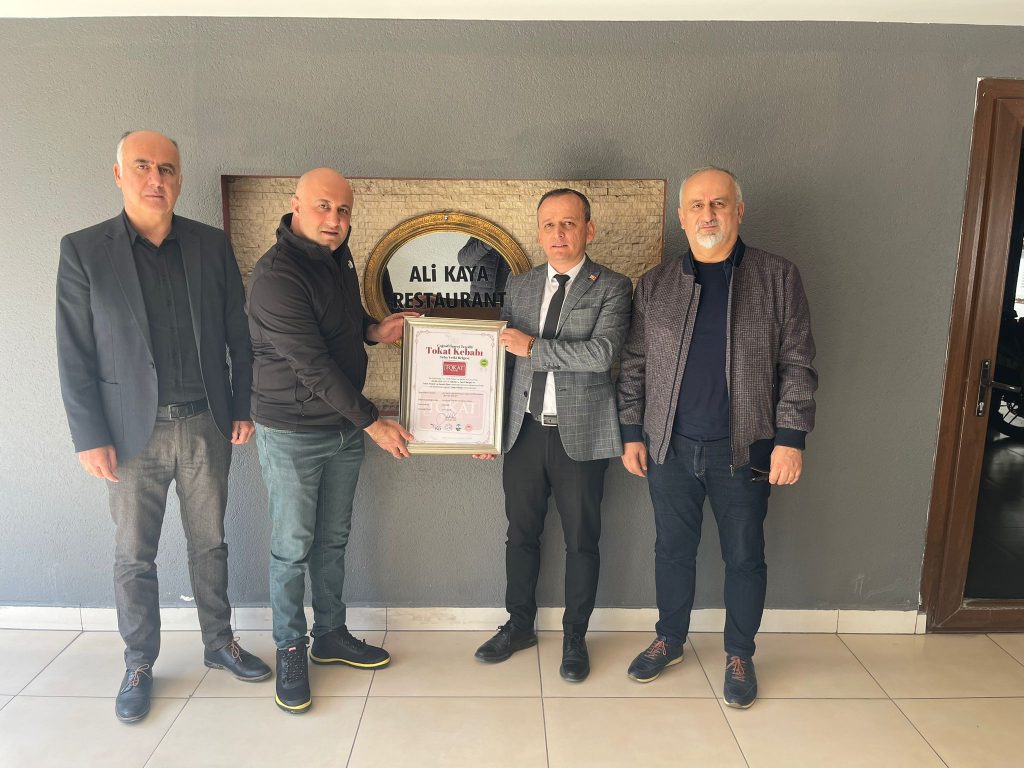 TOKAT KEBABI YETKİLENDİRMELERİNDE BİR İLK!